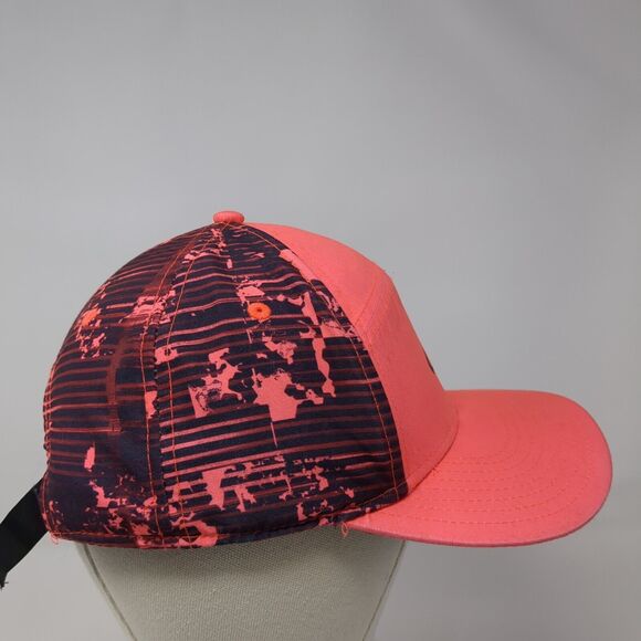 Oakley Slideback Hat Pink One Size Adjustable Vented Holes 6 Panel Polyester - Picture 4 of 9